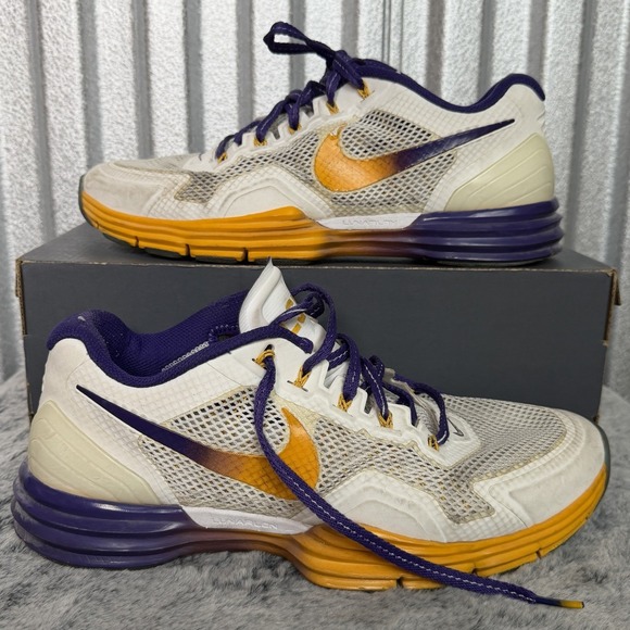 Nike LSU Mens Shoes Size 10.5 Lunar TR1 Rivalry 2012 574130-175 main image 7